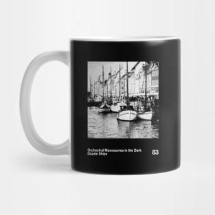 OMD - Dazzle Ship / Minimalist Pantone Graphic Mug